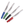 Nalgene Cryoware Cryogenic Marker Set - Red, Green, Blue, Black