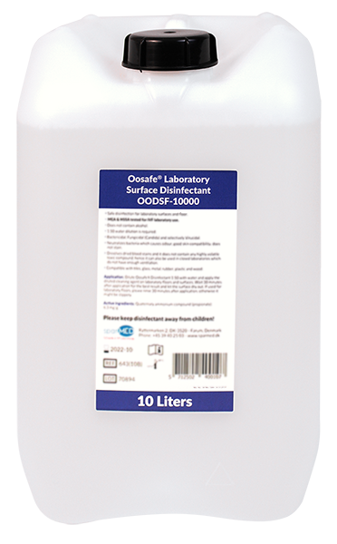 Oosafe® Surface Disinfectant, 10 liters refill - DISCONTINUED