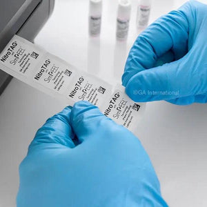 Cryogenic Barcode Labels with SimPEEL™ Technology – 1″ x 1″ - IVF Store
