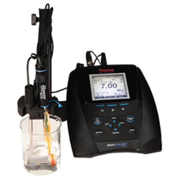 Star A211 pH Benchtop Meter Kit with Sure-Flow pH Electrode, ATC Probe, Solutions and Stand