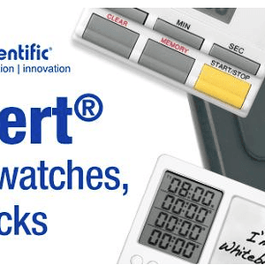 Lab Alert Digital Four Channel Pocket Timer/Clock - IVF Store