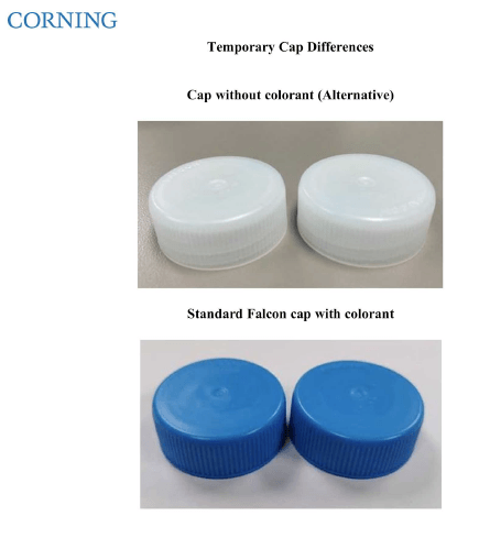 Conical containers with screw cap