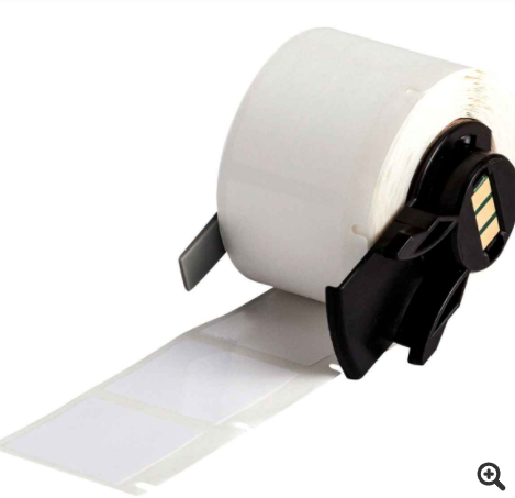 Glossy White Polyester Asset and Equipment Tracking Labels (3-Pack)