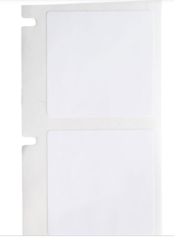 Glossy White Polyester Asset and Equipment Tracking Labels (3-Pack)
