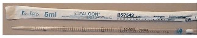 Falcon™ Pipettes de transfert jetables en plastique Stériles, graduations :  1, 2 ml, longueur : 15,2 cm, PE, volume : 3 ml Falcon™ Pipettes de  transfert jetables en plastique