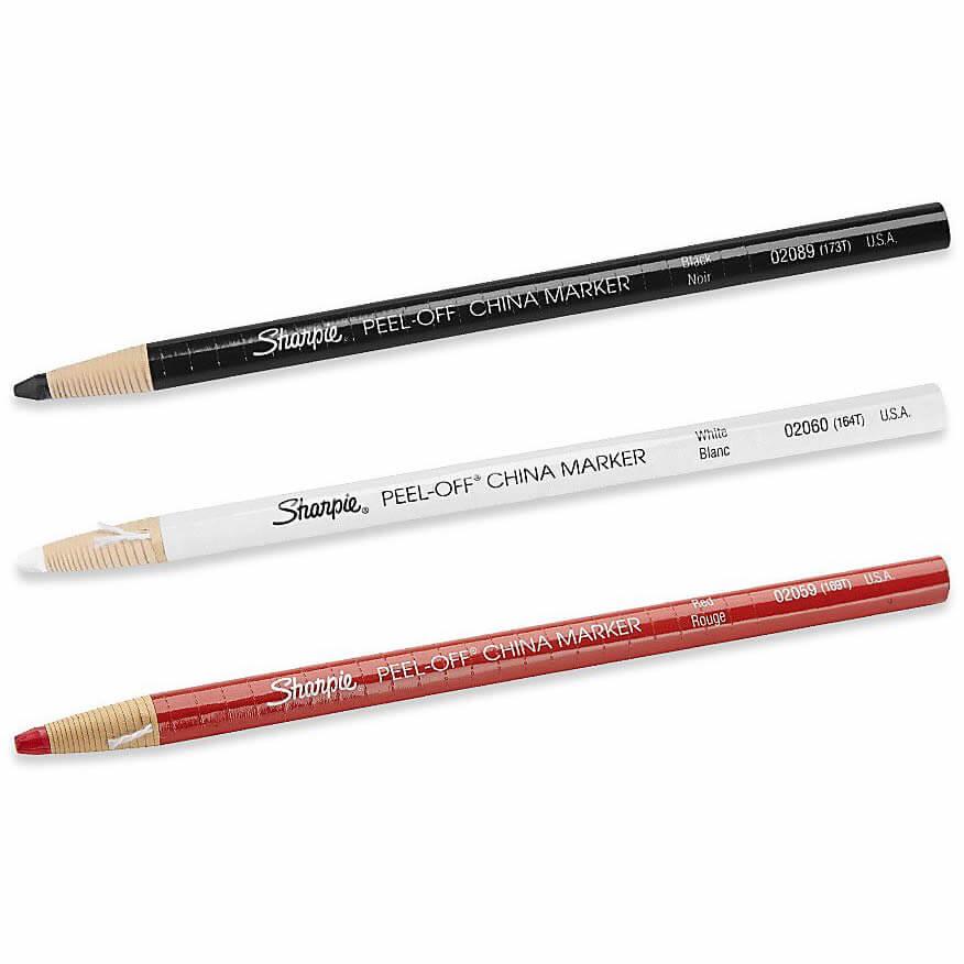 Peel Off China Marker Wax Pencil - Custom Fly Grips LLC