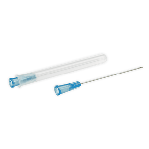 Sterile Disposable Luer Lok Syringe Needles Blue 25G