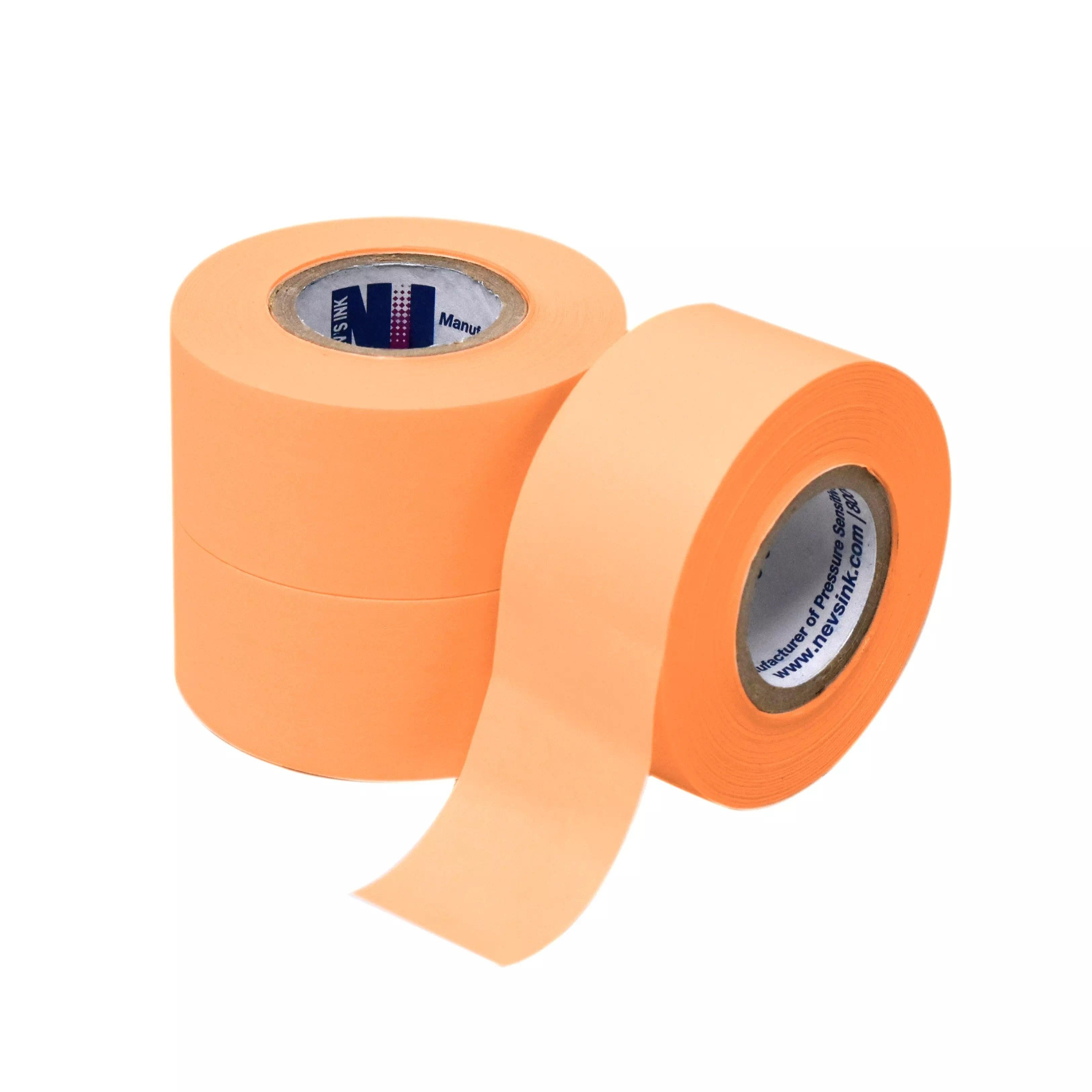 Orange Lab Labeling Tape, 500″ Length x 1″ Width, 1 Inch Core for Marking