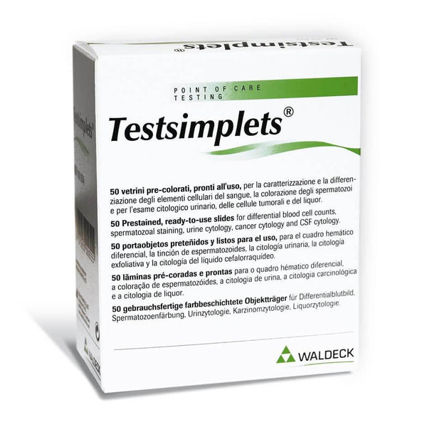 Testsimplets® Prestained Sperm Morphology Slides - IVF Store