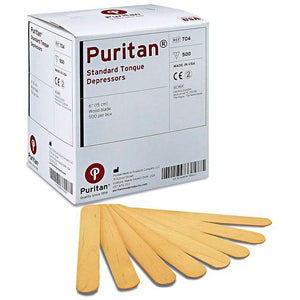 Puritan Surgical 6 Inch Sterile Tongue Depressors
