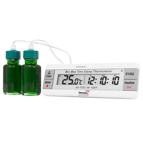 NIST Traceable Waterproof Digital Thermometer with Min/Max Feature  (Traceable)