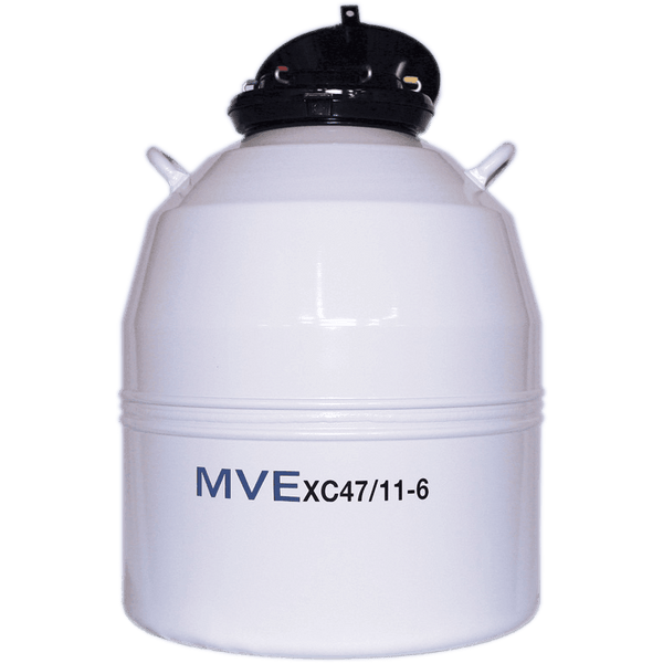 MVE XC 47/11-6 Aluminum Dewar with (6) 11" Canisters