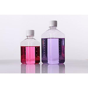 Square shape PET Media Bottles - IVF Store