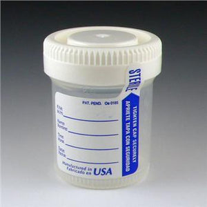 Semen Collection Containers with Patient I.D. Labels
