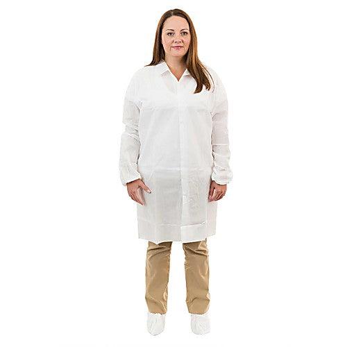 White SMS Lab Coat - IVF Store