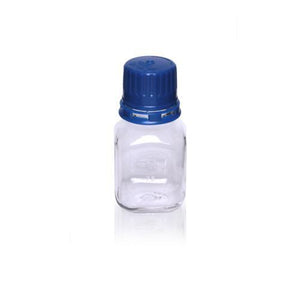 PETG Square Media Bottle, Standard Seal - 30mL I=Only - IVF Store